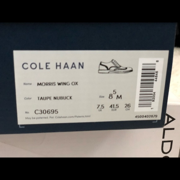 New Cole Haan shoes - leather - size 8.5 - brown